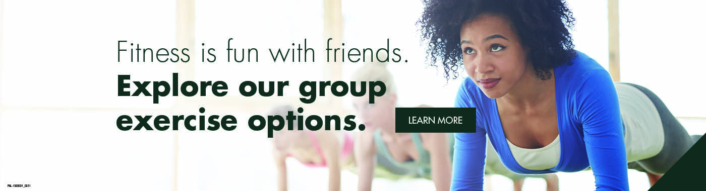 Explore our group exercise options.